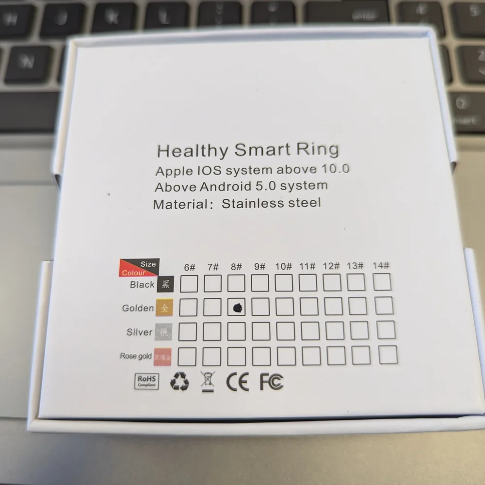 Elegant Smart Ring - Gold